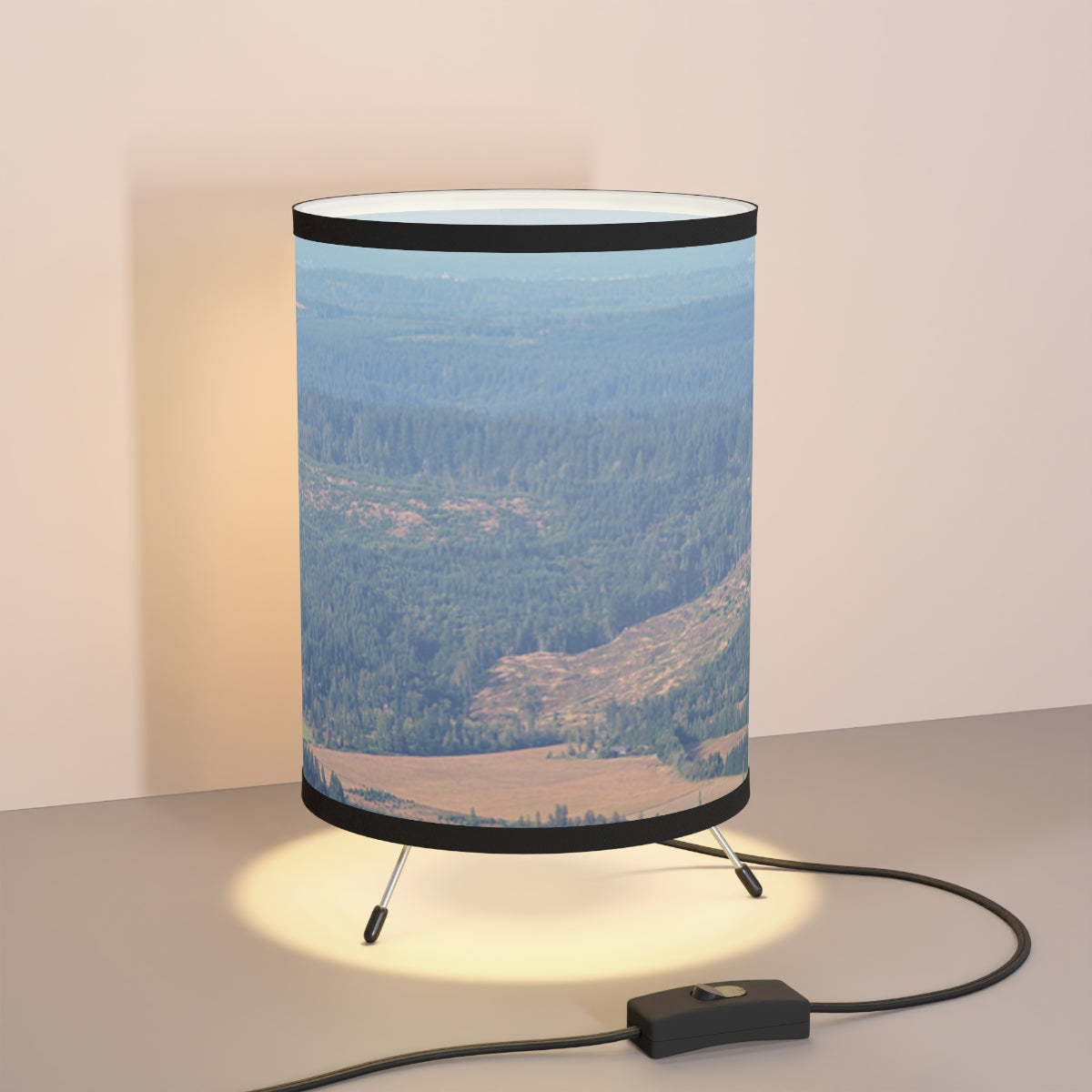 Scenic Landscape Design Table Lamp for Home Decor
