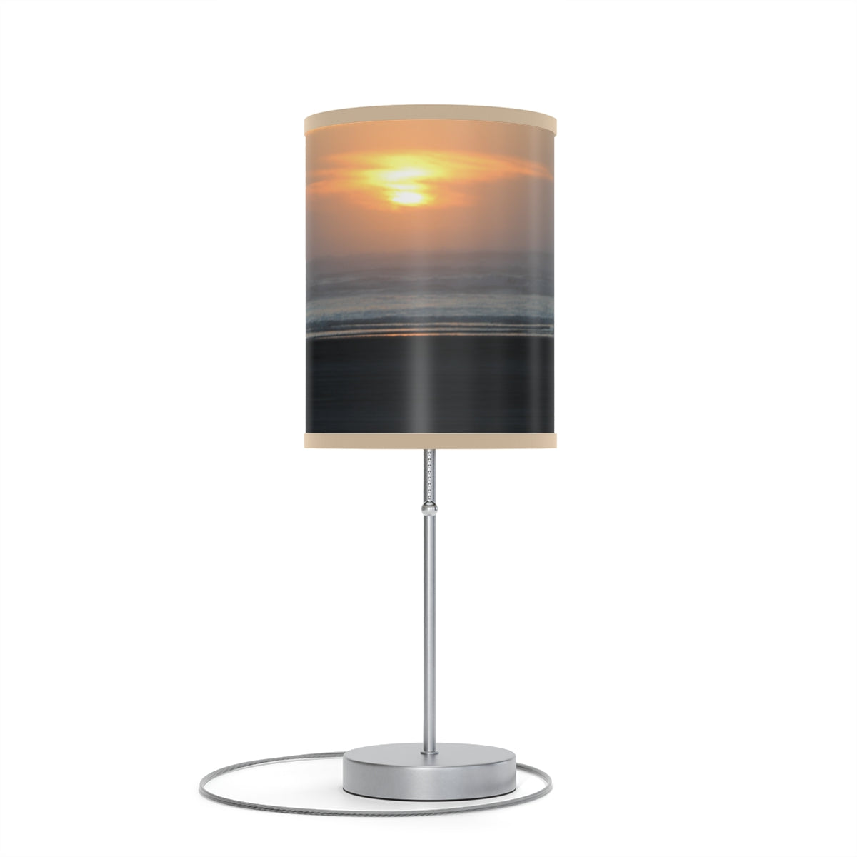 Ambient Sunset Beach Scene Table Lamp Product