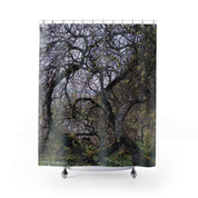 Dense Forest Thicket Print Shower Curtain Product