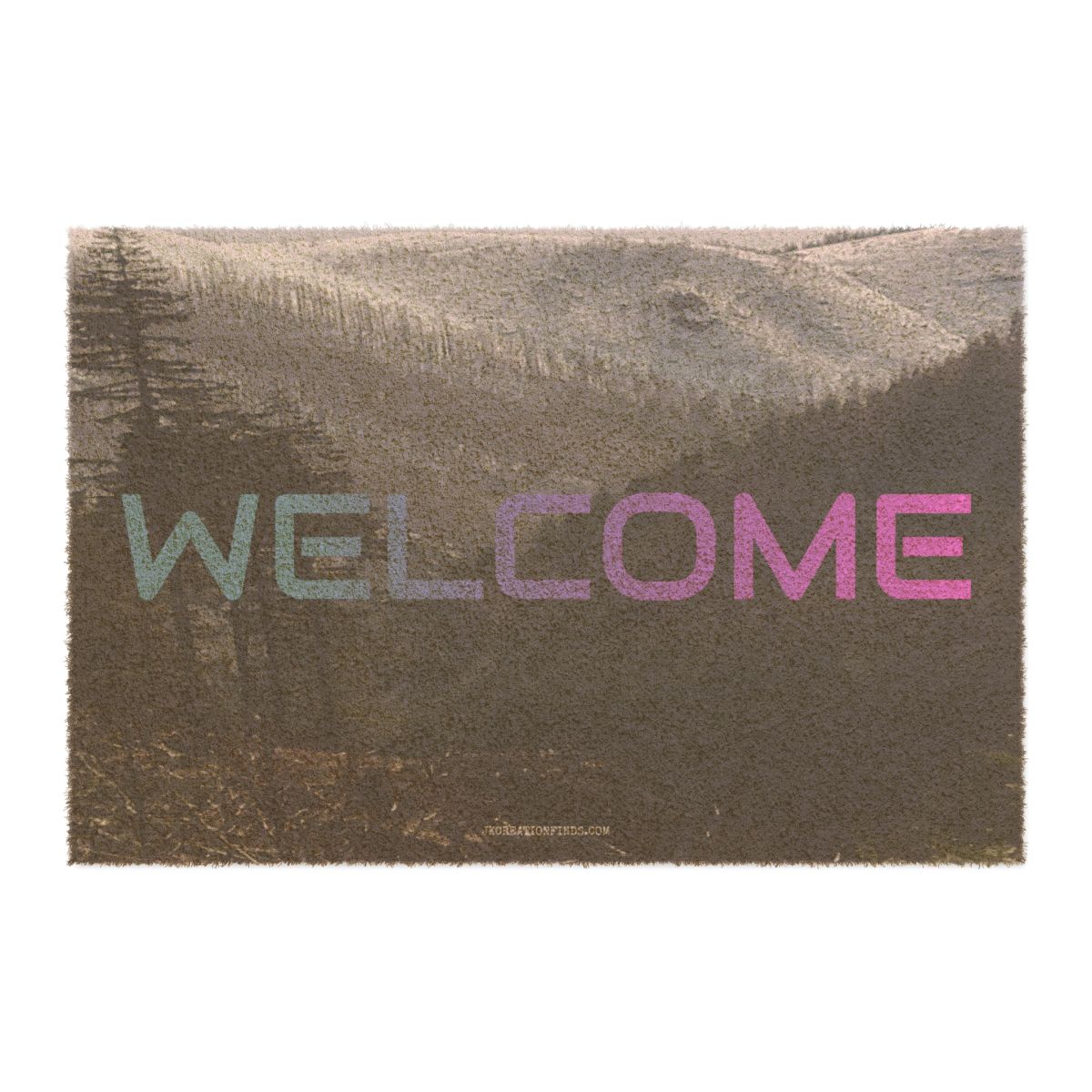 Welcome Design Decorative Doormat for Entrance