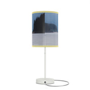 Scenic Island Lampshade Table Lamp for Interior Decor