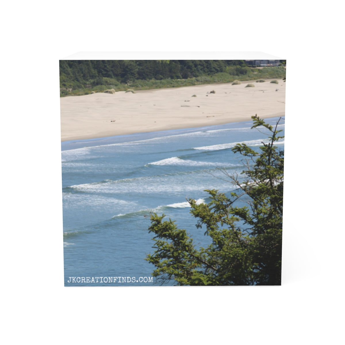 Scenic Beach and Ocean Waves Art Print