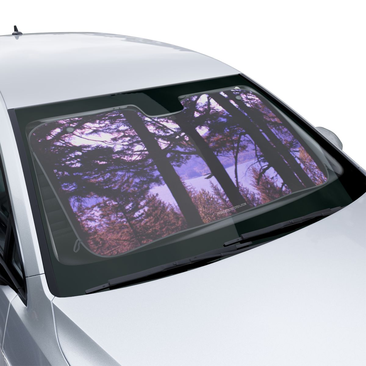 Forest Landscape Car Windshield Sun Shade