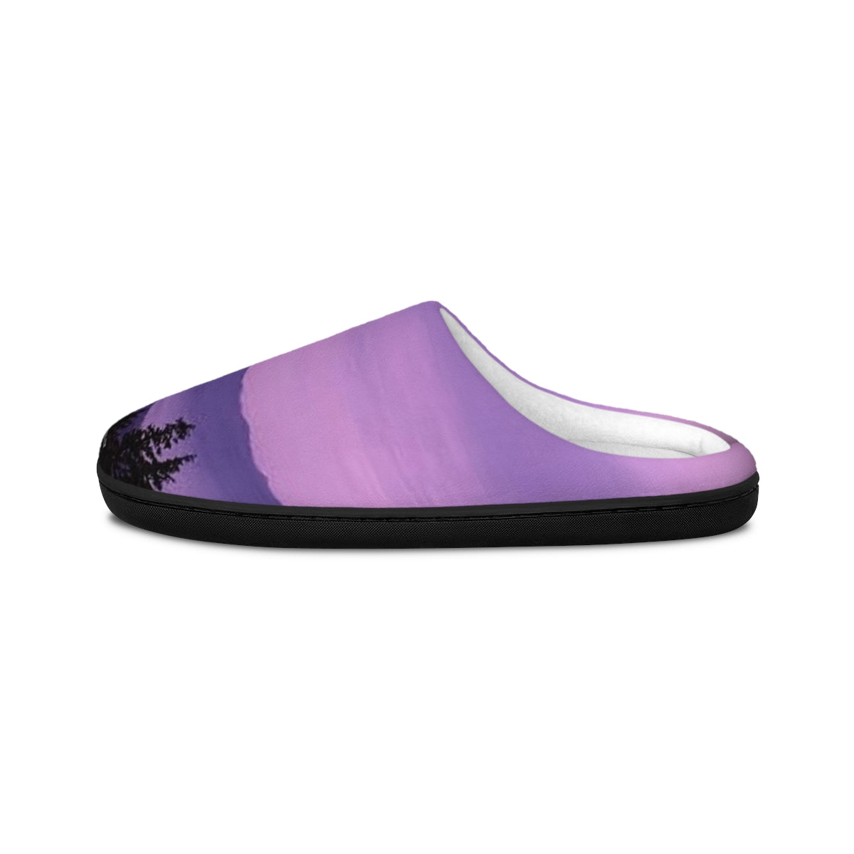 Cozy Purple Sky Scenic Comfortable Slip-On Slippers