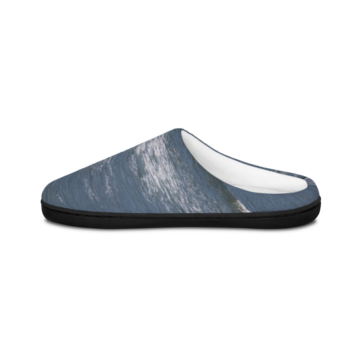 Ocean Wave Design Cozy Indoor Slippers for Comfort