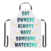 Cat Owners Always Have Someone Watching Apron