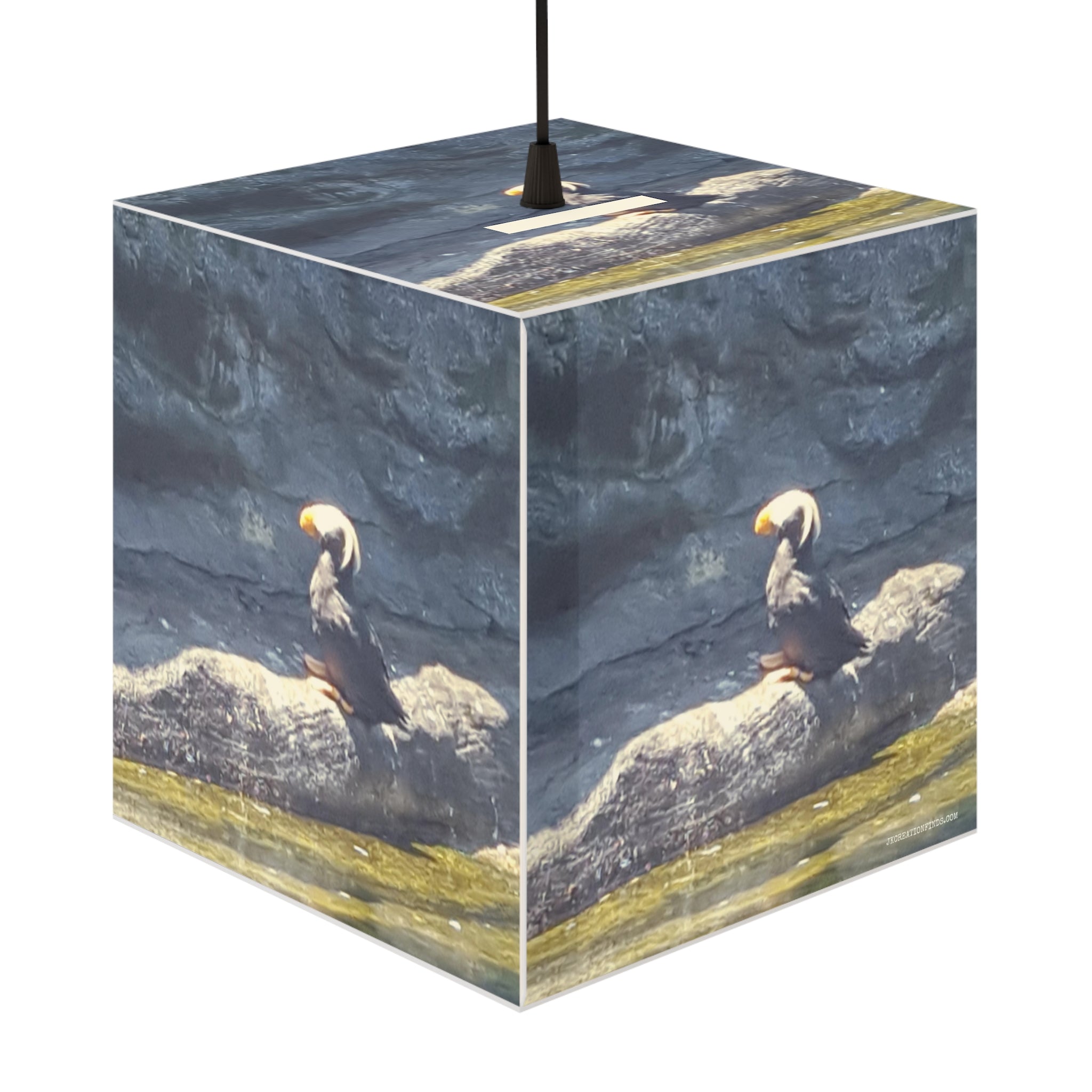 Majestic Tufted Puffin Ocean Cliff Wildlife product type