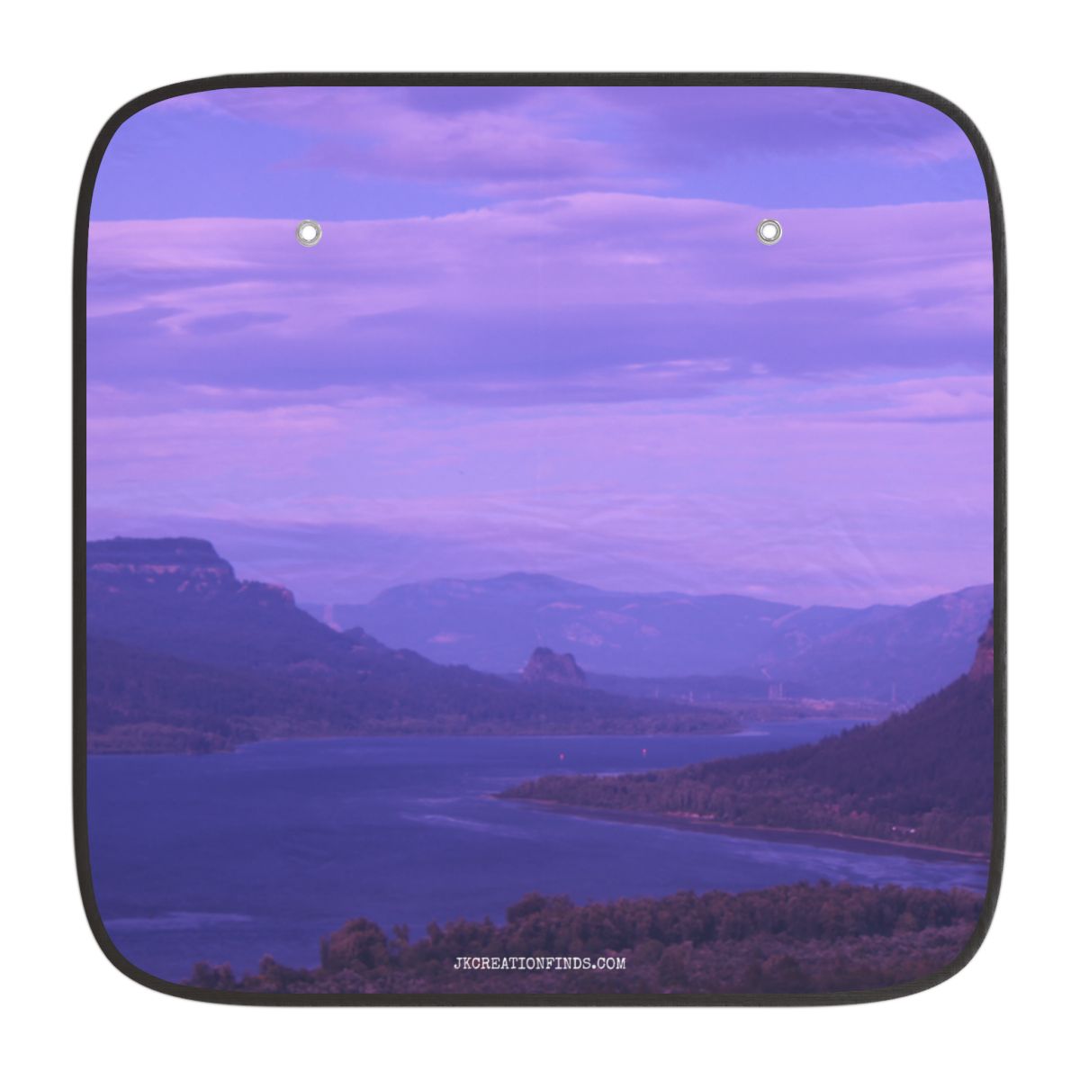 Scenic Purple Mountain and Lake View product