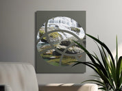 Cascading Waterfall Artwork Natural Scenic product type