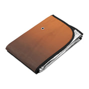 Foldable Orange and Silver Insulated Camping Mat