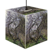 Intricate Bare Tree Branches Green Mossy Ground Lamp Shade product type