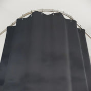 Elegant Black Waterproof Bathroom Shower Curtain