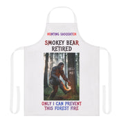 Smokey Bear Retired Only I Can Prevent Forest Fire Apron