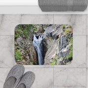 Beautiful Nature Waterfall Print Into the Canyon Rug