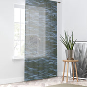 Seal Window Curtain, Ocean View Curtain, Marine Animal Art, Cute Sea Animal Decor, Coastal Home Decor, Unique Window Treatment