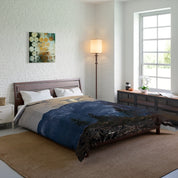 Serene Mountain Landscape Bedding Set for a Cozy Bedroom