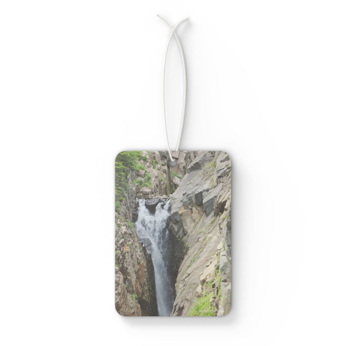 Serene Waterfall Scene Hanging Ornament Product