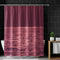 Purple Ocean Sunset Print Bathroom Shower Curtain