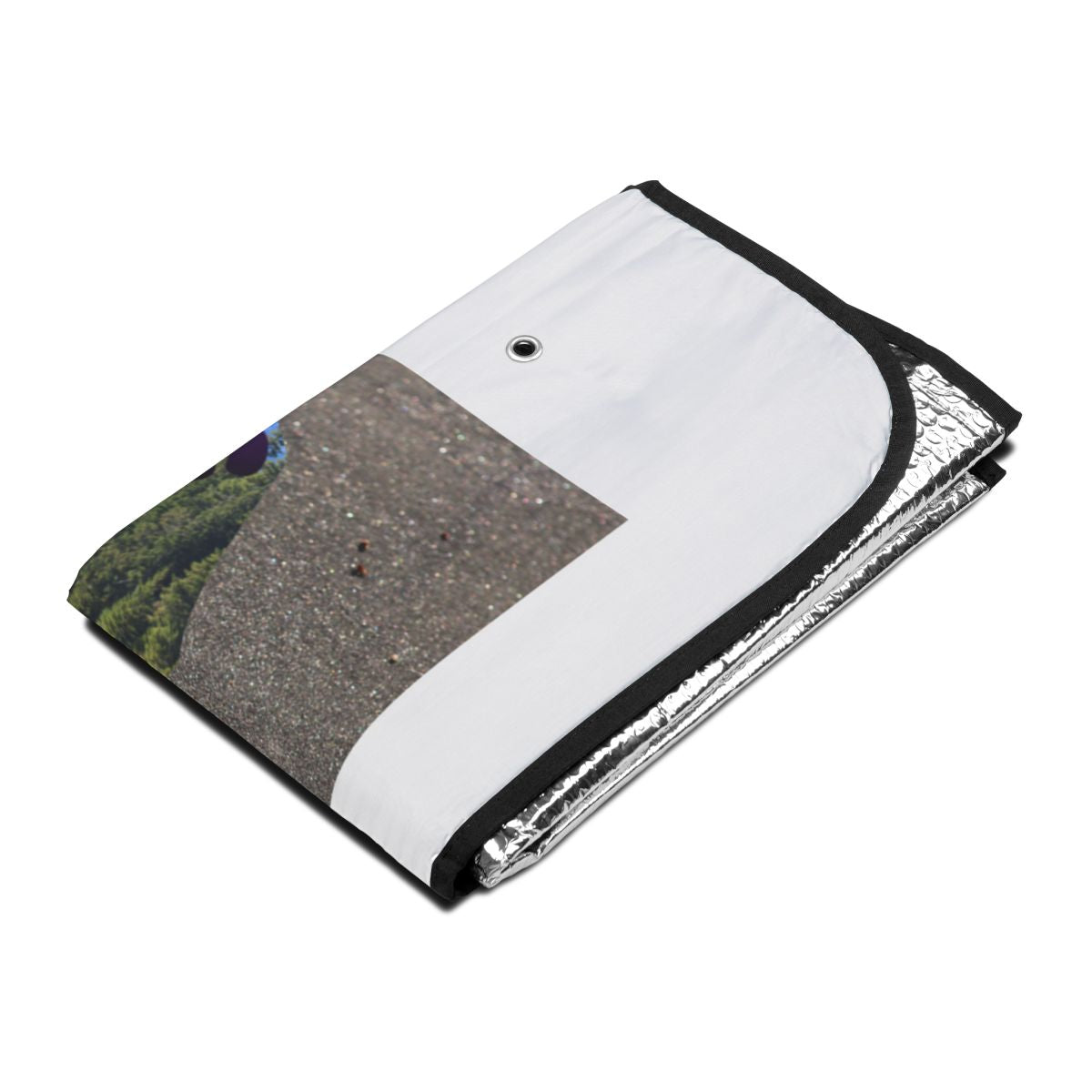 Reflective Sun Shade for Windshield with Unique Print