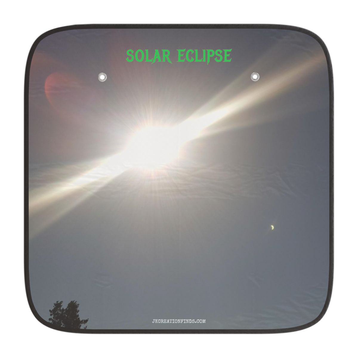 Solar Eclipse Sun Shade Reflective Car Accessory