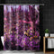 Vibrant Floral and Cart Design Shower Curtain