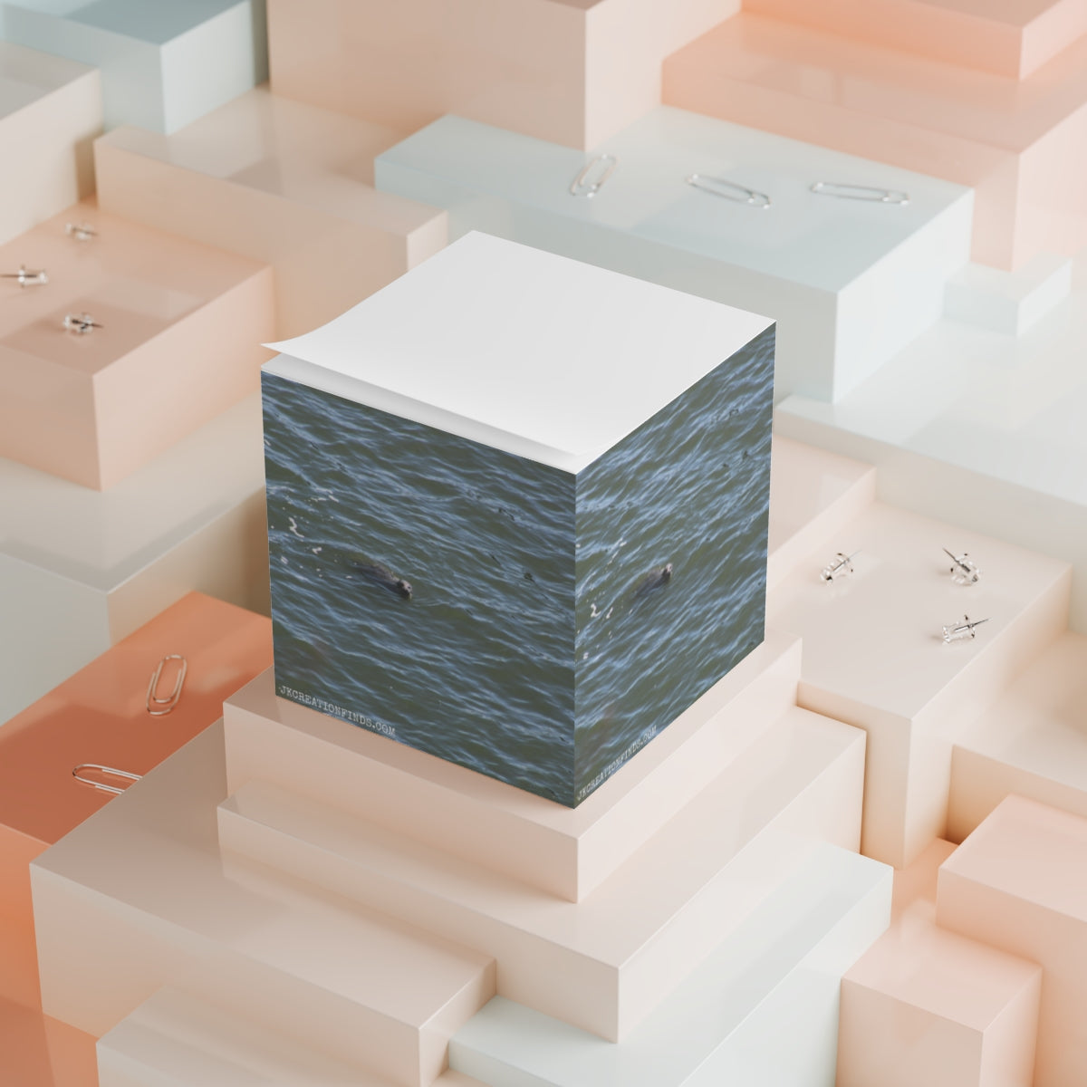 Coastal Ocean Waves Design Box for Home Decor