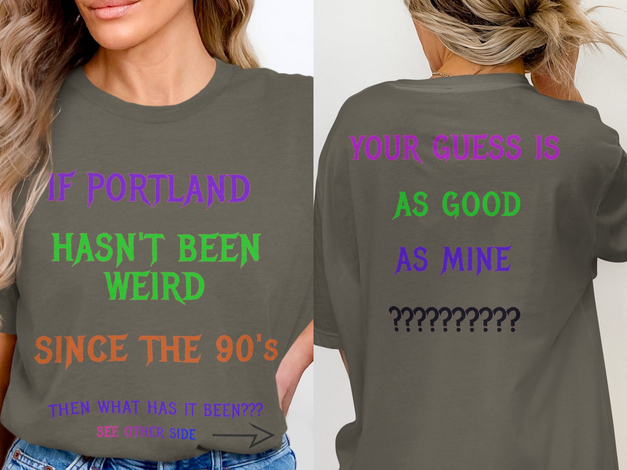 Portland If Hasn't Been Weird Since 90's Shirt product type