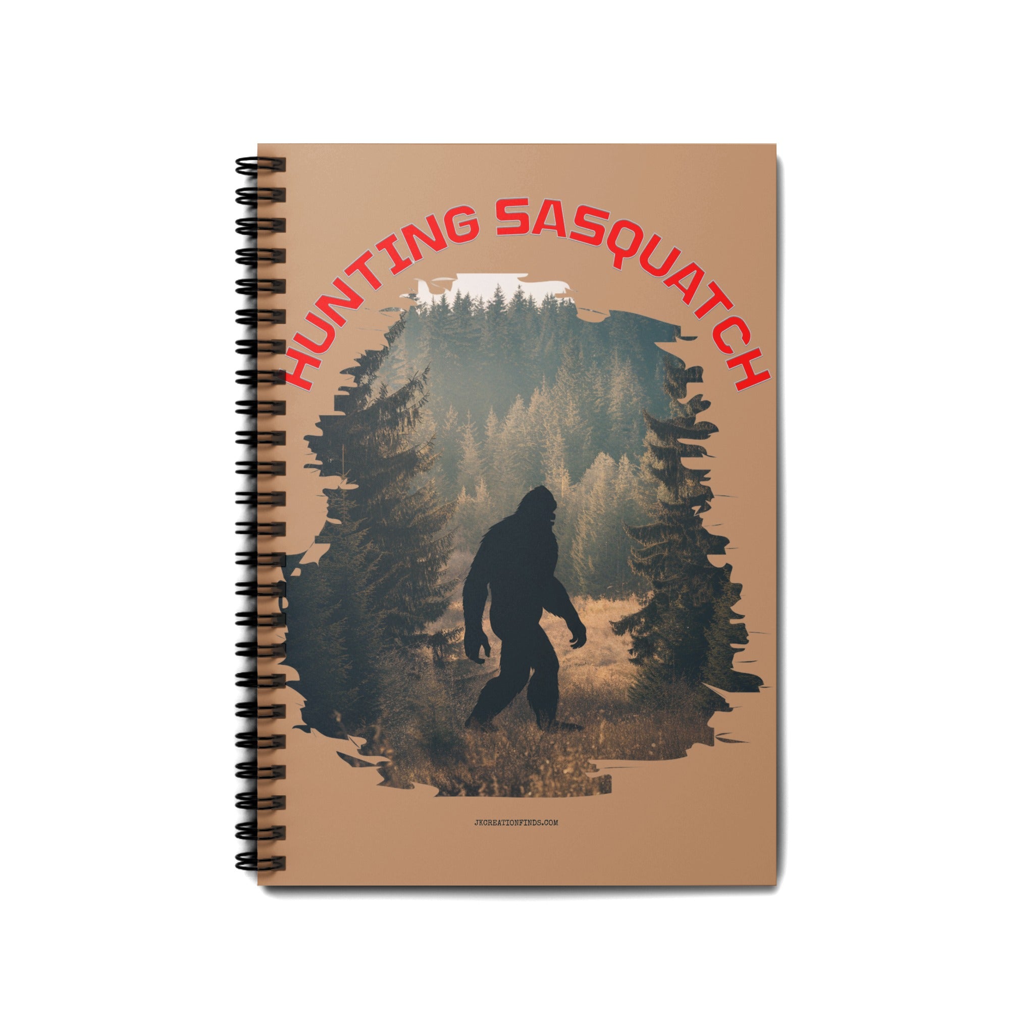 Hunting Sasquatch Journal with Spiral Bound product