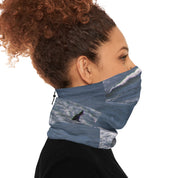 Ocean Wave Design Neck Gaiter for Outdoor Activities