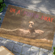 I'm A' Puffin Away Printed Door Mat Entrance Rug