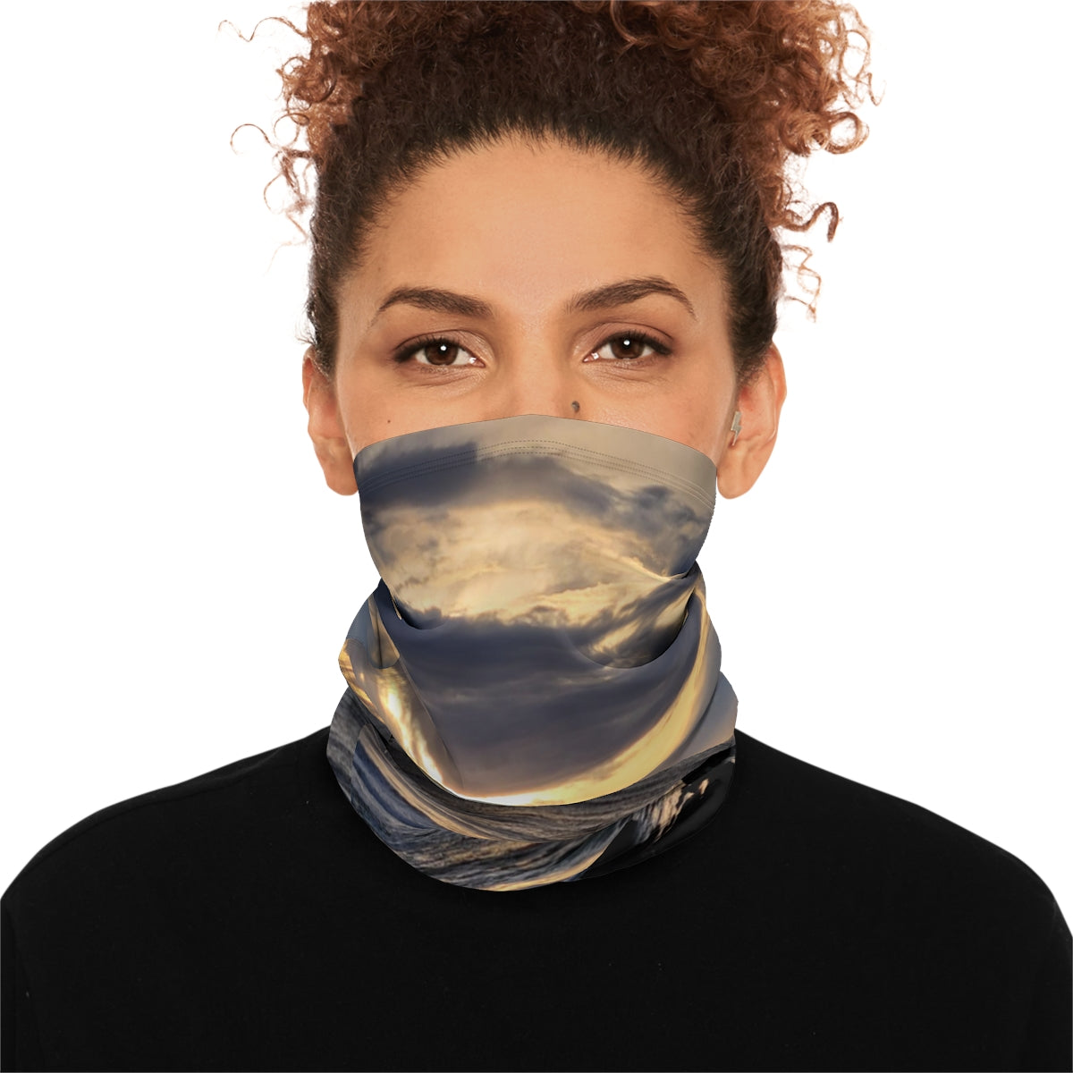 Scenic Sunset Design Multifunctional Neck Gaiter Product