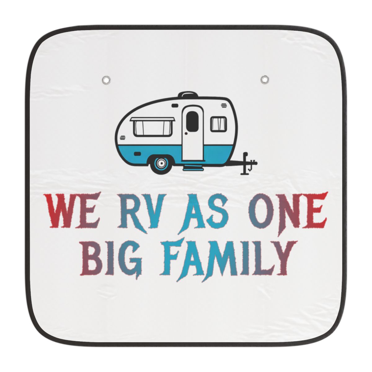 We RV As One Big Family Camping Blanket