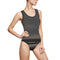 Elegant Coastal Scene Women's One-Piece Swimsuit
