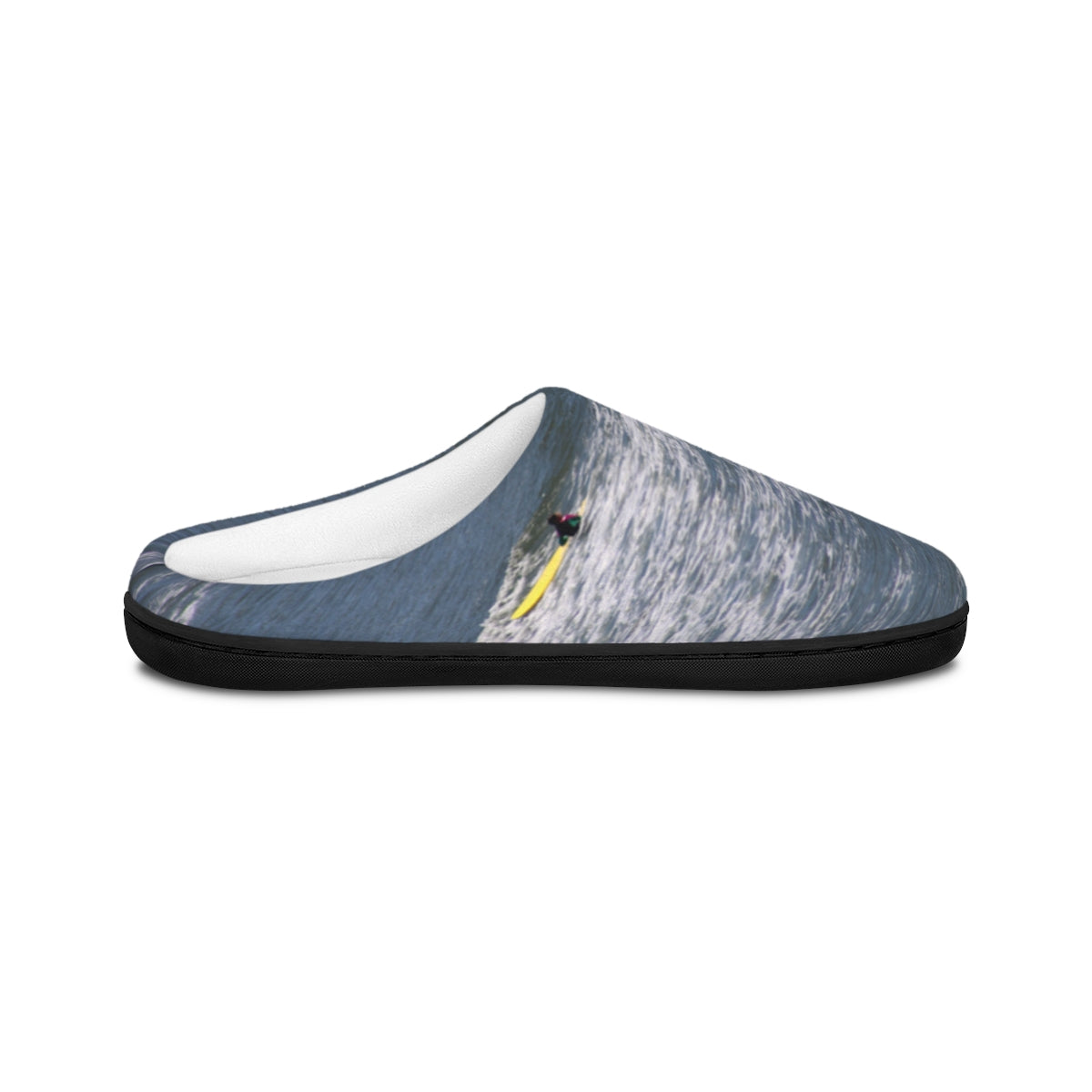Surfing Waves Design Indoor House Slippers Footwear