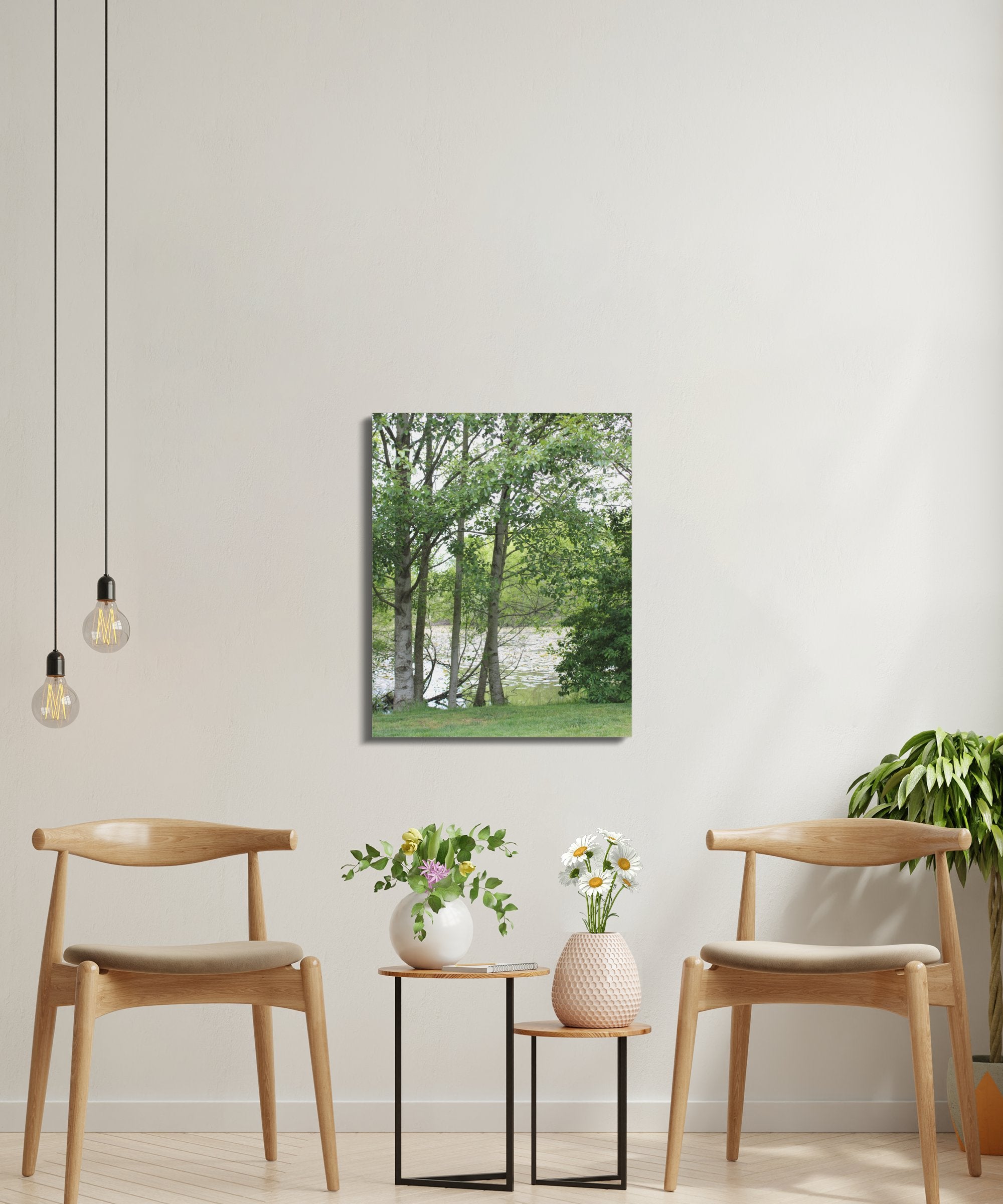 Serene Forest View Artwork for Wall Decor Product