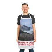 I Know There's a Sasquatch Around Here Somewhere Apron