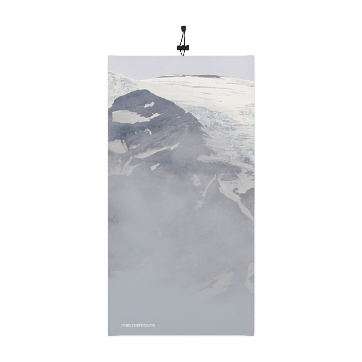 Foggy Mountain Landscape Wall Art Print Decor
