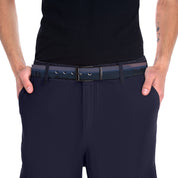 Stylish Blue Belt with Black Buckle for Casual Wear