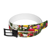 Colorful Wildflower Design Adjustable Belt