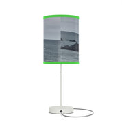 Modern Decorative Lamp with Coastal Beach Scene