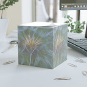 Abstract Dandelion Art Sticky Notes Cube Pad
