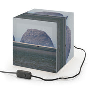 Coastal Ocean Rock Formation Beach Seascape Light Cube product type