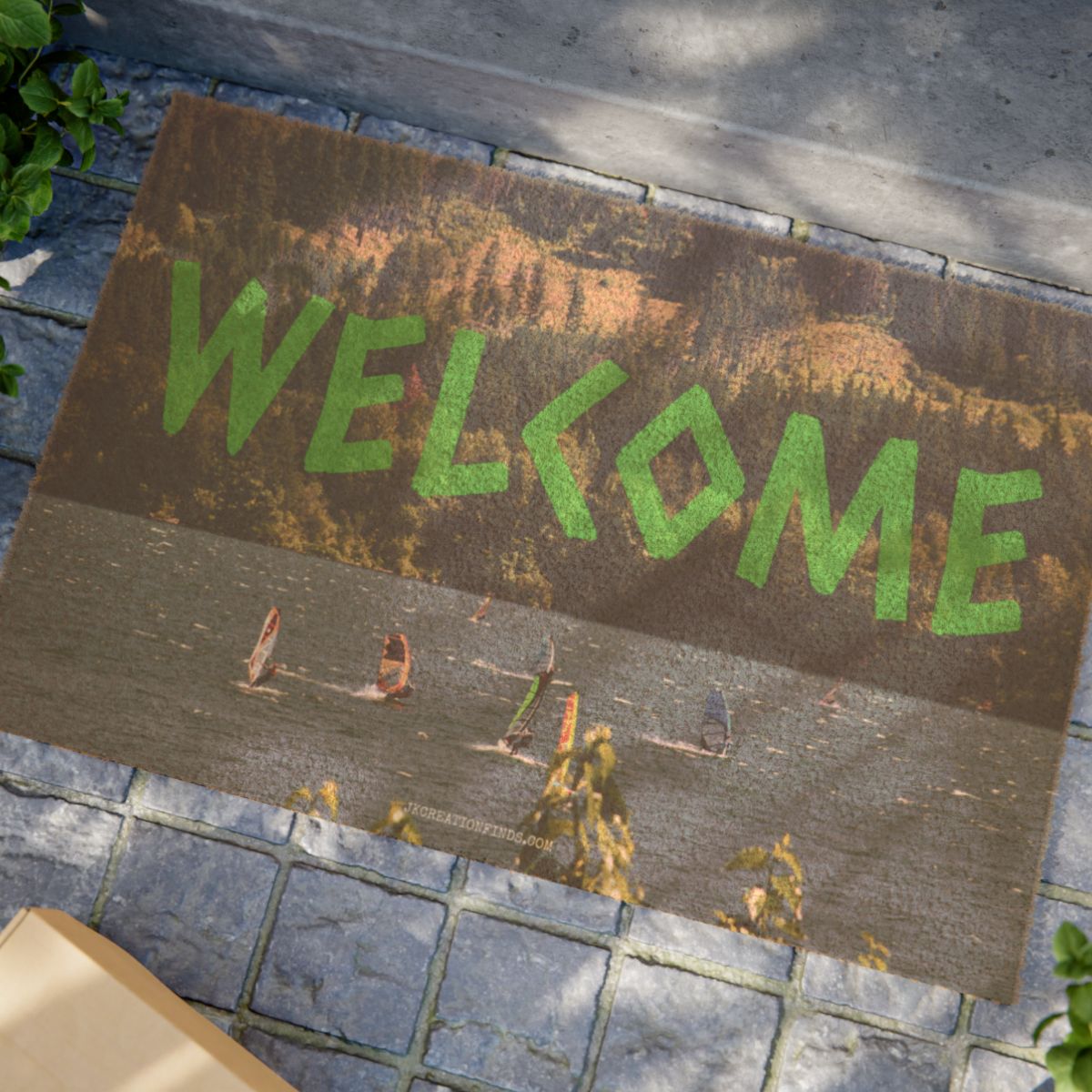 WELCOME Eco-Friendly Outdoor Windsurfing Doormat