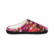 Floral Print Slip-On Comfortable House Slippers