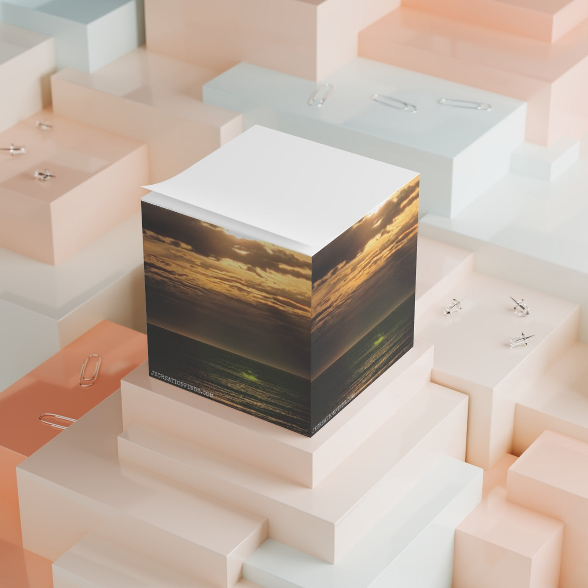Scenic Sunset Ocean View Decorative Gift Box