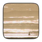 Sunset Beach Scene Auto Sun Shade Accessory