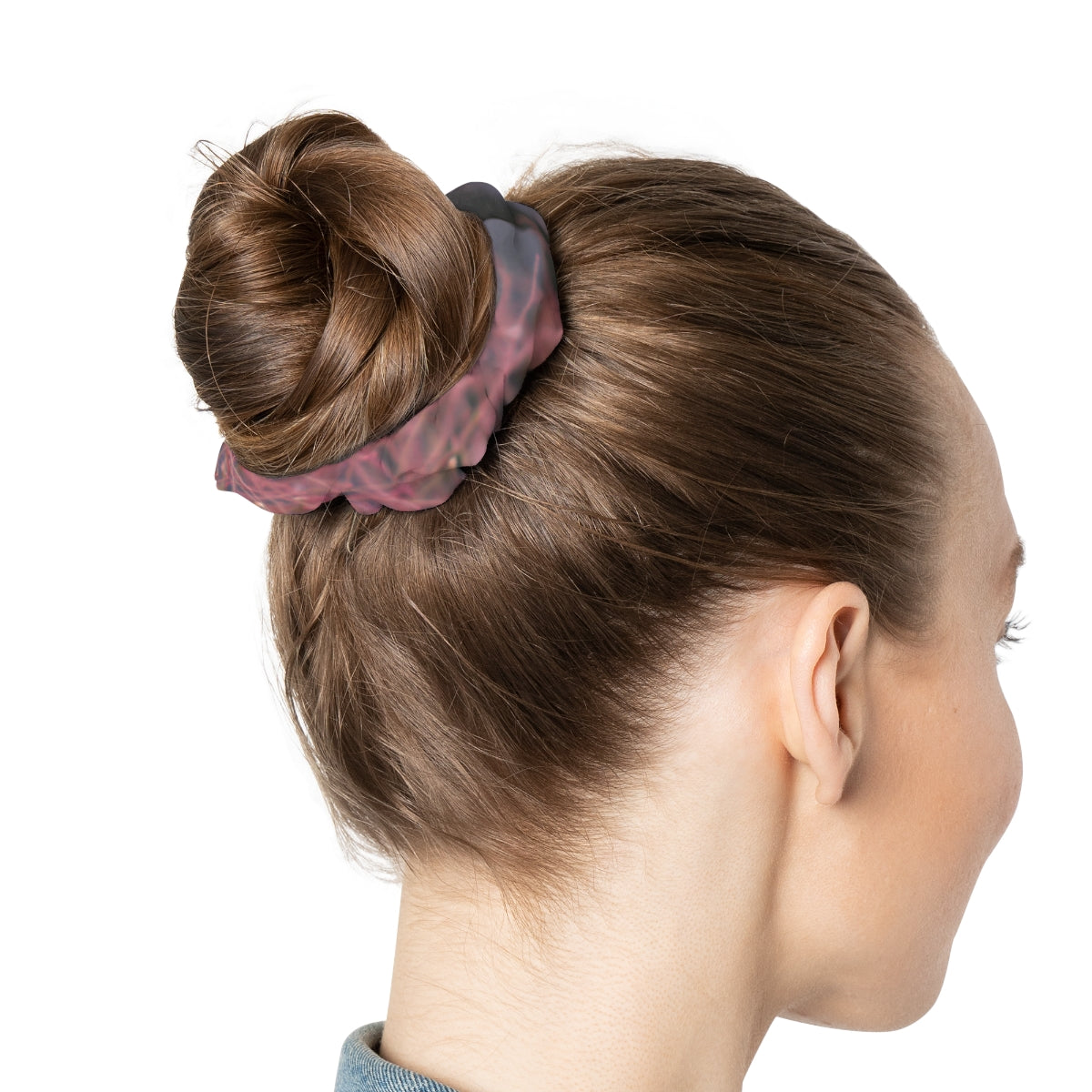 Stylish Leopard Print Hair Scrunchie for Everyday Use