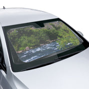 Scenic River View Car Windshield Sunshade for Cars