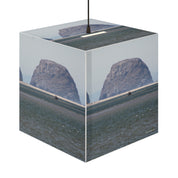 Rocky Island Ocean Water Scenic Cube Light product type