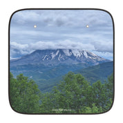 Scenic Mountain View Square Sunshade for Cars